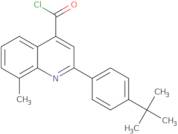 2-(4-tert-Butylphenyl)-8-methylquinoline-4-carbonyl chloride