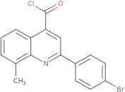 2-(4-Bromophenyl)-8-methylquinoline-4-carbonyl chloride