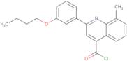 2-(3-Butoxyphenyl)-8-methylquinoline-4-carbonyl chloride