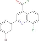 2-(3-Bromophenyl)-8-chloroquinoline-4-carbonyl chloride