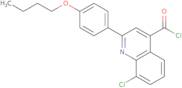 2-(4-Butoxyphenyl)-8-chloroquinoline-4-carbonyl chloride