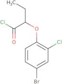 2-(4-Bromo-2-chlorophenoxy)butanoyl chloride