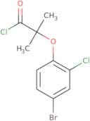 2-(4-Bromo-2-chlorophenoxy)-2-methylpropanoyl chloride