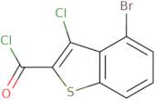 4-Bromo-3-chloro-1-benzothiophene-2-carbonyl chloride