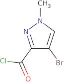 4-Bromo-1-methyl-1H-pyrazole-3-carbonyl chloride