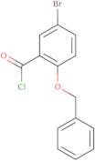 2-(Benzyloxy)-5-bromobenzoyl chloride