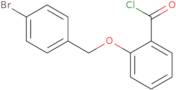 2-[(4-Bromobenzyl)oxy]benzoyl chloride