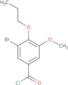 3-Bromo-5-methoxy-4-propoxybenzoyl chloride