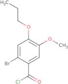 2-Bromo-5-methoxy-4-propoxybenzoyl chloride