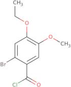 2-Bromo-4-ethoxy-5-methoxybenzoyl chloride