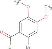 2-Bromo-4,5-dimethoxybenzoyl chloride