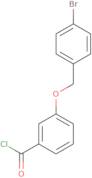 3-[(4-Bromobenzyl)oxy]benzoyl chloride