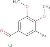 3-Bromo-4,5-dimethoxybenzoyl chloride