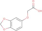 (1,3-Benzodioxol-5-yloxy)acetic acid