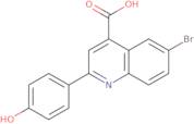 6-Bromo-2-(4-hydroxyphenyl)quinoline-4-carboxylic acid