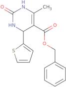 Benzyl 6-methyl-2-oxo-4-(2-thienyl)-1,2,3,4-tetrahydropyrimidine-5-carboxylate