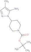 tert-Butyl 4-(5-amino-4-methyl-1H-pyrazol-1-yl)piperidine-1-carboxylate