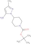 tert-Butyl 4-(5-amino-3-methyl-1H-pyrazol-1-yl)piperidine-1-carboxylate