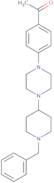 1-{4-[4-(1-Benzylpiperidin-4-yl)piperazin-1-yl]phenyl}ethanone
