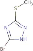 5-Bromo-3-(methylthio)-1H-1,2,4-triazole