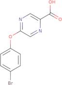 5-(4-Bromophenoxy)pyrazine-2-carboxylic acid