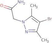 2-(4-Bromo-3,5-dimethyl-1H-pyrazol-1-yl)acetamide