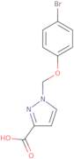 1-[(4-Bromophenoxy)methyl]-1H-pyrazole-3-carboxylic acid