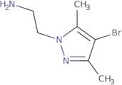 [2-(4-Bromo-3,5-dimethyl-1H-pyrazol-1-yl)ethyl]amine