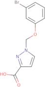 1-[(3-Bromophenoxy)methyl]-1H-pyrazole-3-carboxylic acid