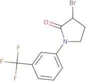 3-Bromo-1-[3-(trifluoromethyl)phenyl]pyrrolidin-2-one