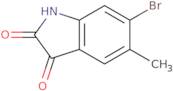 6-Bromo-5-methyl-1H-indole-2,3-dione