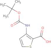3-[(tert-Butoxycarbonyl)amino]thiophene-2-carboxylic acid