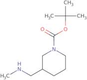 tert-Butyl 3-[(methylamino)methyl]piperidine-1-carboxylate - oxalate (2:1)