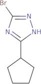 5-Bromo-3-cyclopentyl-1H-1,2,4-triazole