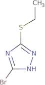 3-Bromo-5-(ethylthio)-1H-1,2,4-triazole