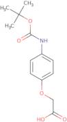 {4-[(tert-Butoxycarbonyl)amino]phenoxy}acetic acid