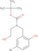 tert-Butyl (5-bromo-2-hydroxybenzyl)(2-hydroxyethyl)carbamate