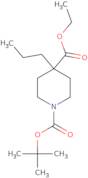 1-tert-Butyl 4-ethyl 4-propylpiperidine-1,4-dicarboxylate