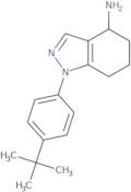 1-(4-tert-Butylphenyl)-4,5,6,7-tetrahydro-1H-indazol-4-amine hydrochloride