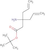 tert-Butyl 3-allyl-3-aminohex-5-enoate
