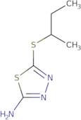 5-(sec-Butylthio)-1,3,4-thiadiazol-2-amine