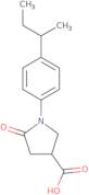 1-(4-sec-Butylphenyl)-5-oxopyrrolidine-3-carboxylic acid