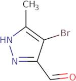 4-Bromo-3-methyl-1H-pyrazole-5-carbaldehyde