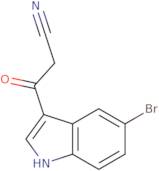 3-(5-Bromo-1H-indol-3-yl)-3-oxopropanenitrile
