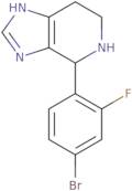 4-(4-Bromo-2-fluorophenyl)-4,5,6,7-tetrahydro-3H-imidazo[4,5-c]pyridine