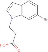 3-(6-Bromo-1H-indol-1-yl)propanoic acid