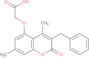 [(3-Benzyl-4,7-dimethyl-2-oxo-2H-chromen-5-yl)oxy]acetic acid