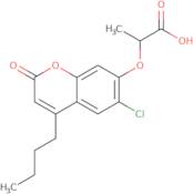 2-[(4-Butyl-6-chloro-2-oxo-2H-chromen-7-yl)oxy]propanoic acid