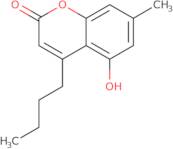 4-Butyl-5-hydroxy-7-methyl-2H-chromen-2-one