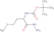 tert-Butyl [(1S)-1-(hydrazinocarbonyl)-3-(methylthio)propyl]carbamate